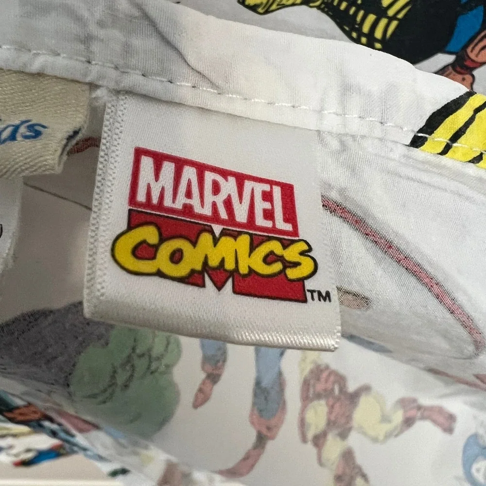 Pottery Barn Kids Marvel Avengers Comics Organic Twin Flat Sheet Avengers 2015